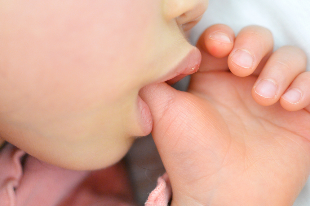 指しゃぶりの止まらない子って…